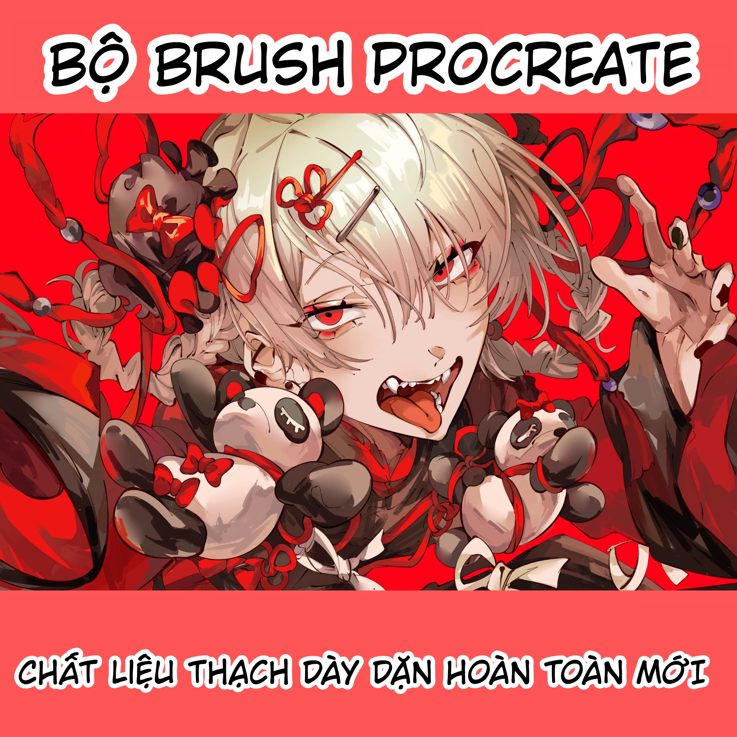 Bộ brush Procreate 3.0 – chất liệu “thạch dày” mới